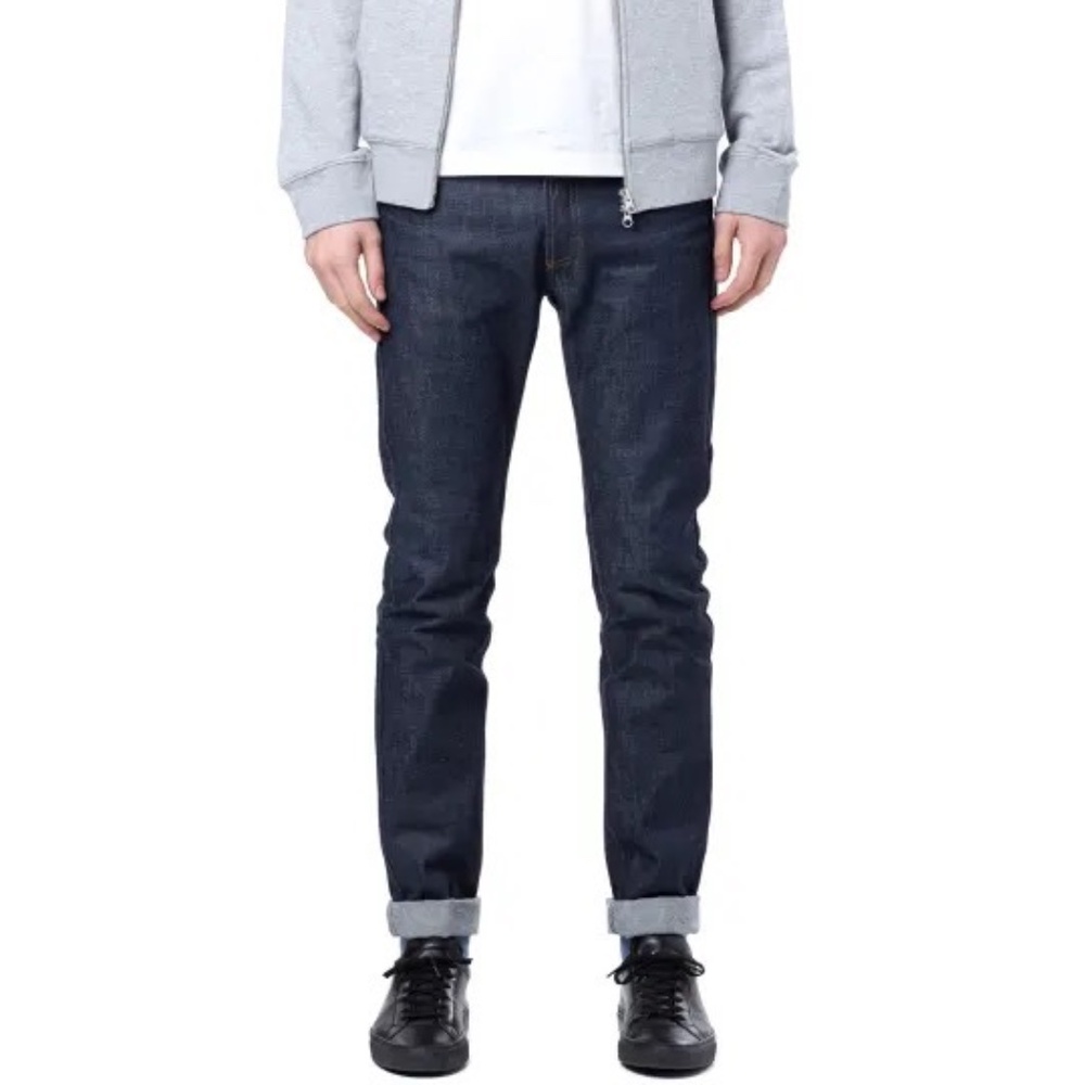 NWT A.P.C New Cure Homme Jean Tres Etroit in Indigo Blue Size 26
